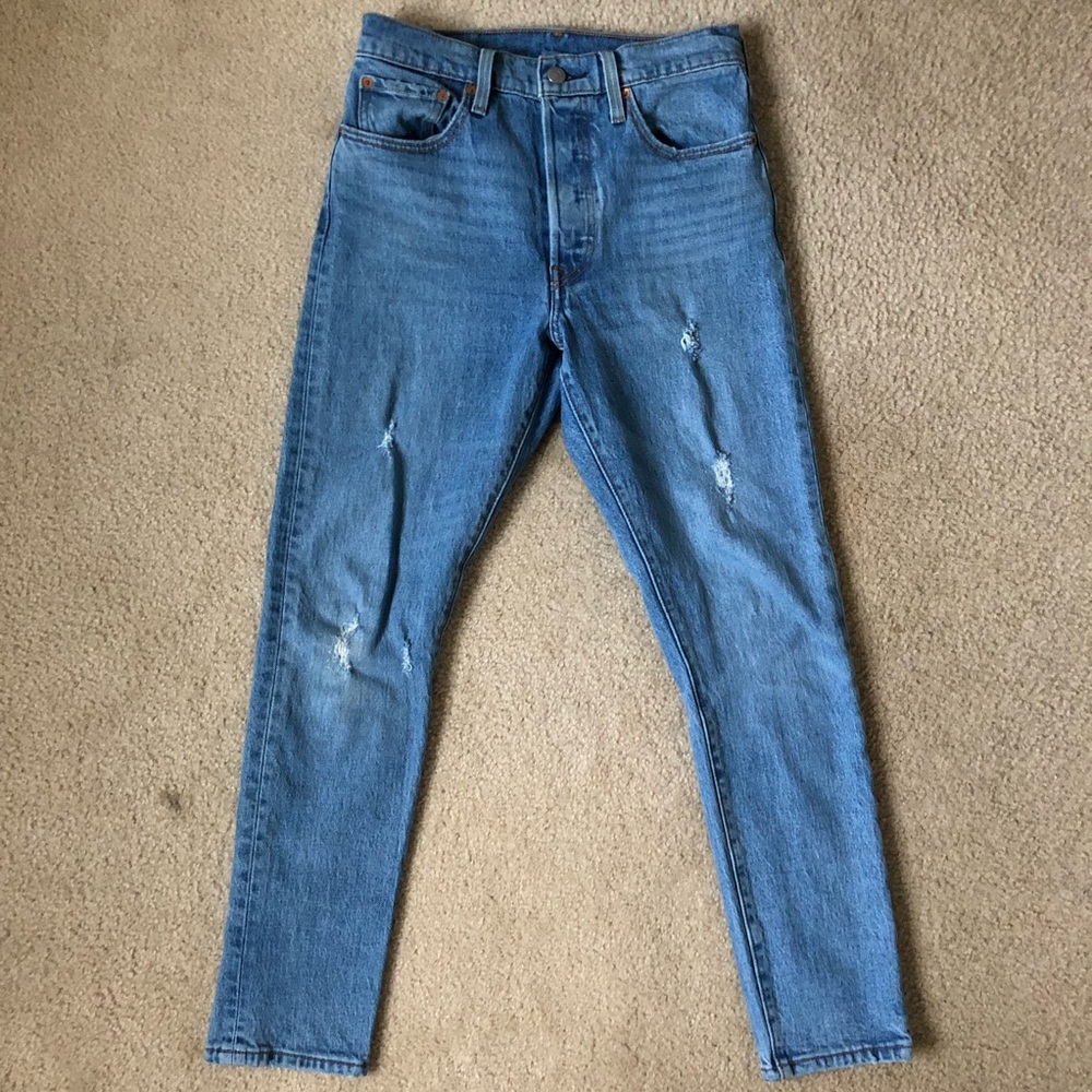 Levi’s Distressed Denim